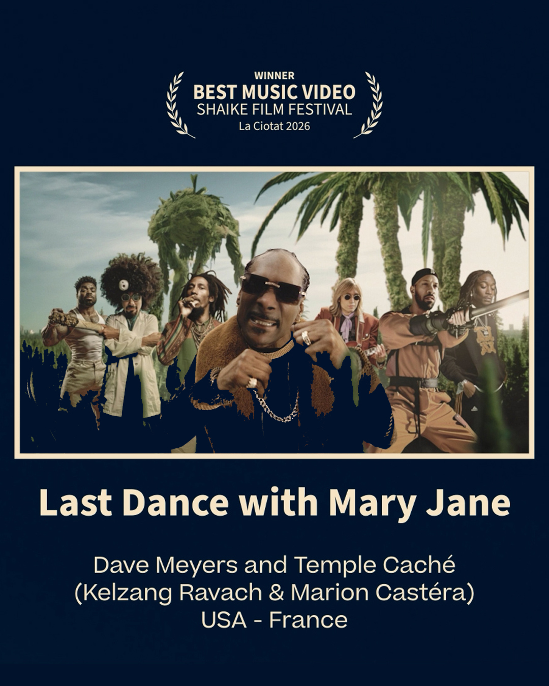 BEST MUSIC VIDEO · LAST DANCE WITH MARY JANE