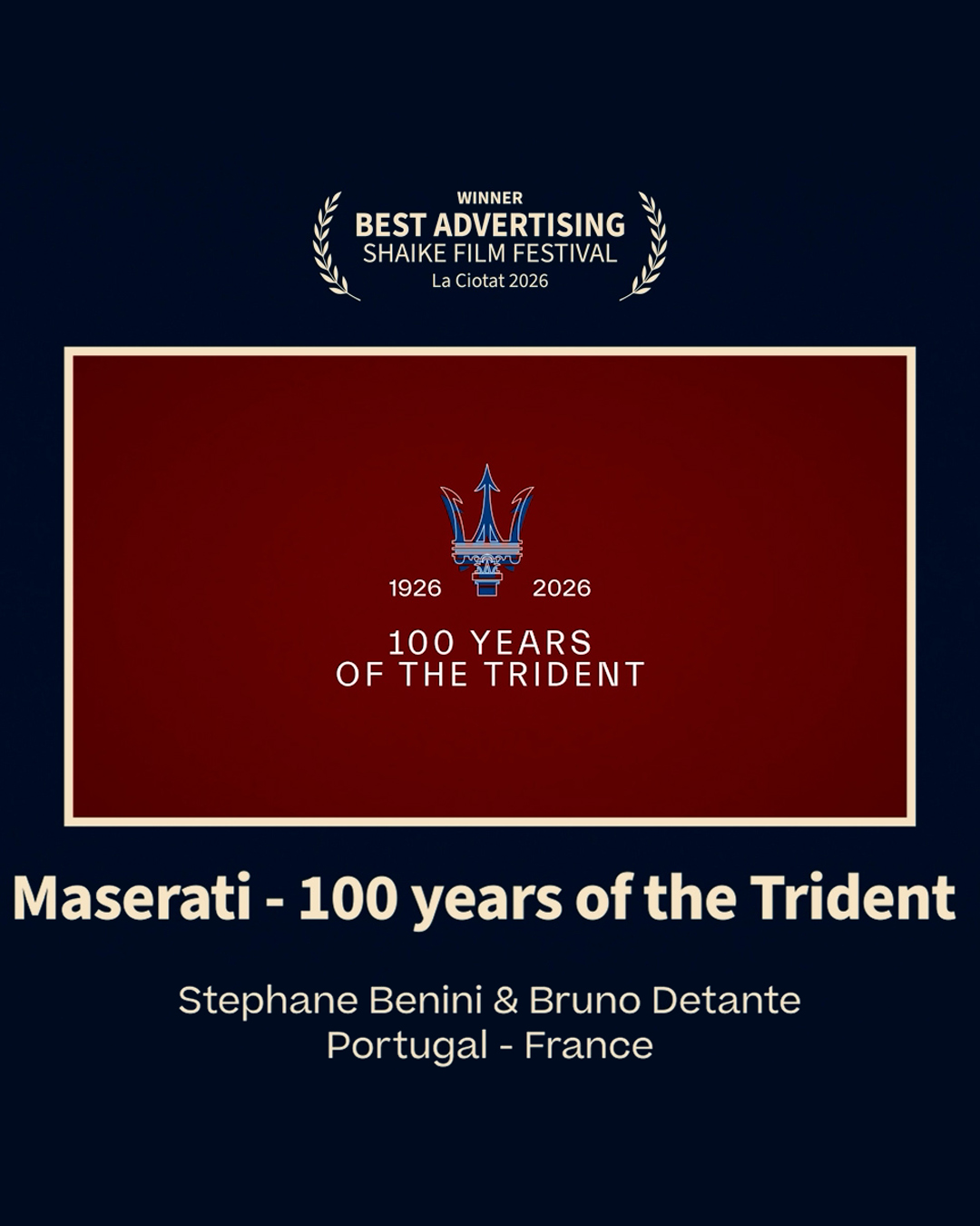 BEST ADVERTISING · Maserati